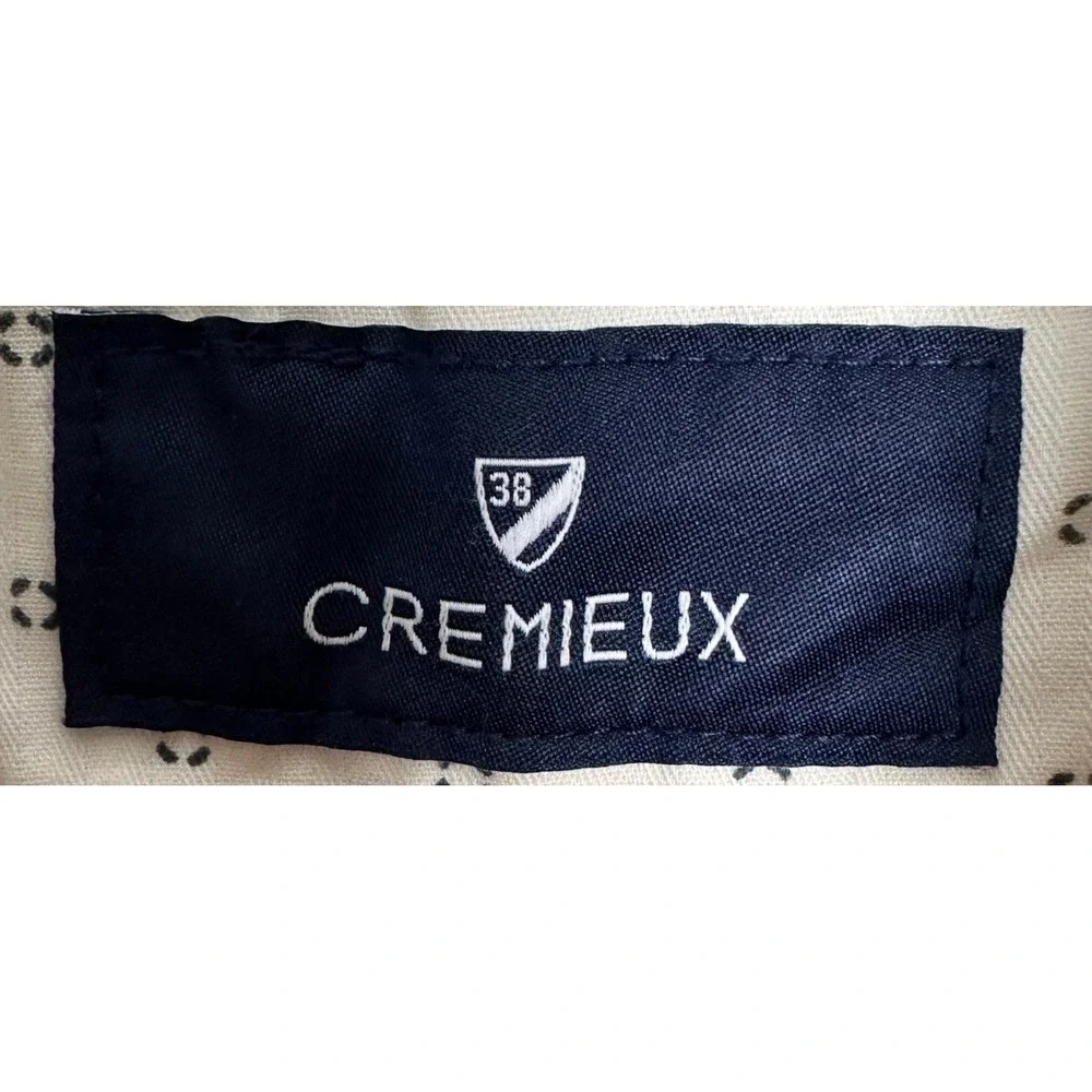 NEW Cremieux Madison Shorts Men 42X9 Light Yellow Khaki Chino Stretch Flat Front